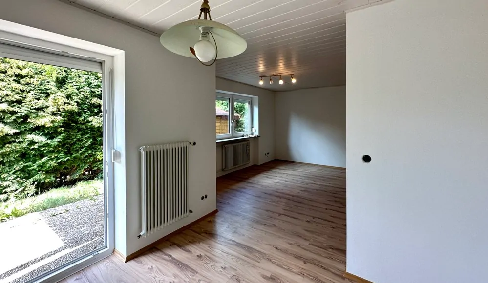 Blick von dem Schlafzimmer