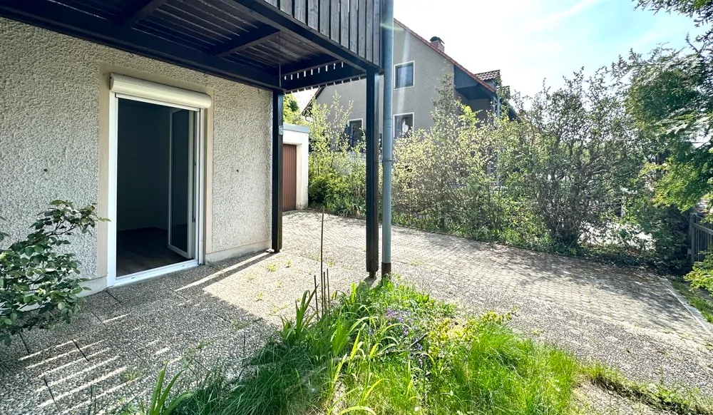 Terrasse zur Einliegerwohnung