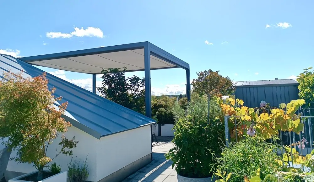 traumhafter Dachgarten