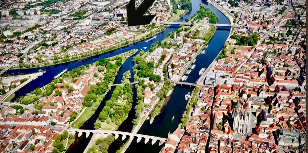 Wohnlage direkt an den Donauauen