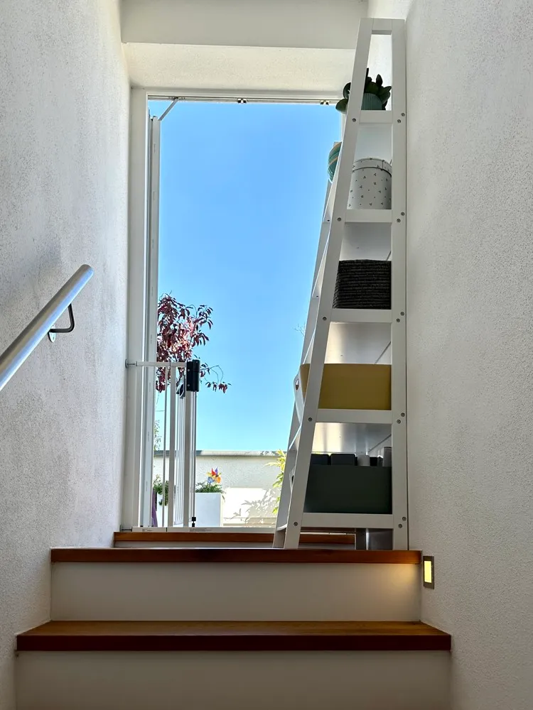 Zugang zur Dachterrasse