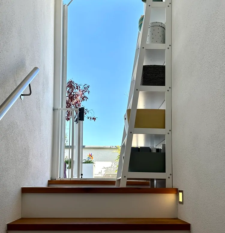 Zugang zur Dachterrasse