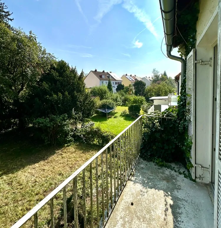 Balkon mit schöner Aussicht
