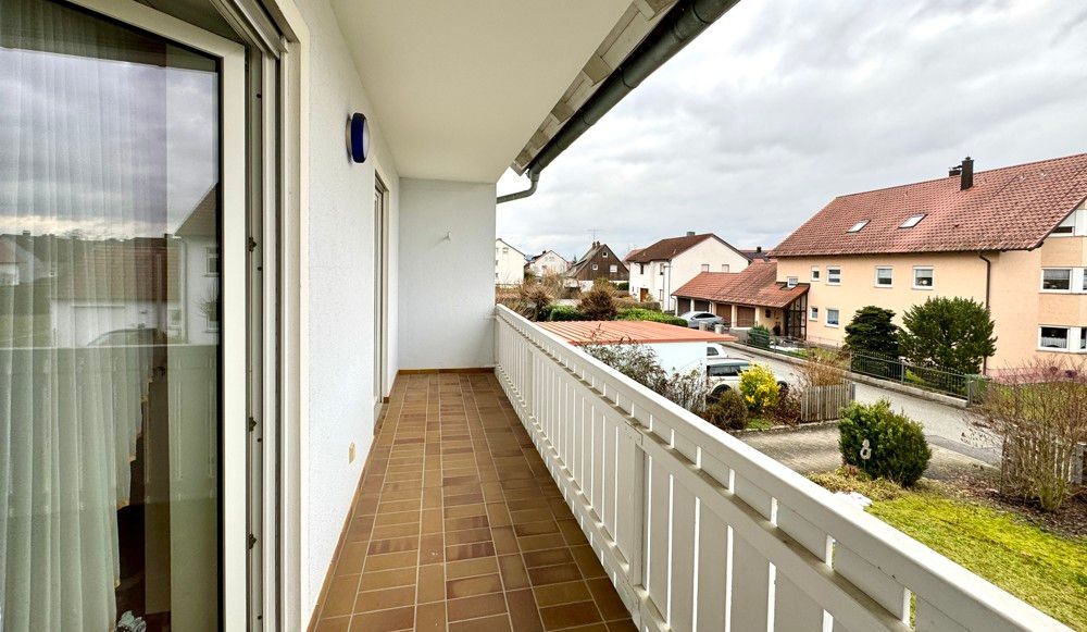 großer Südbalkon