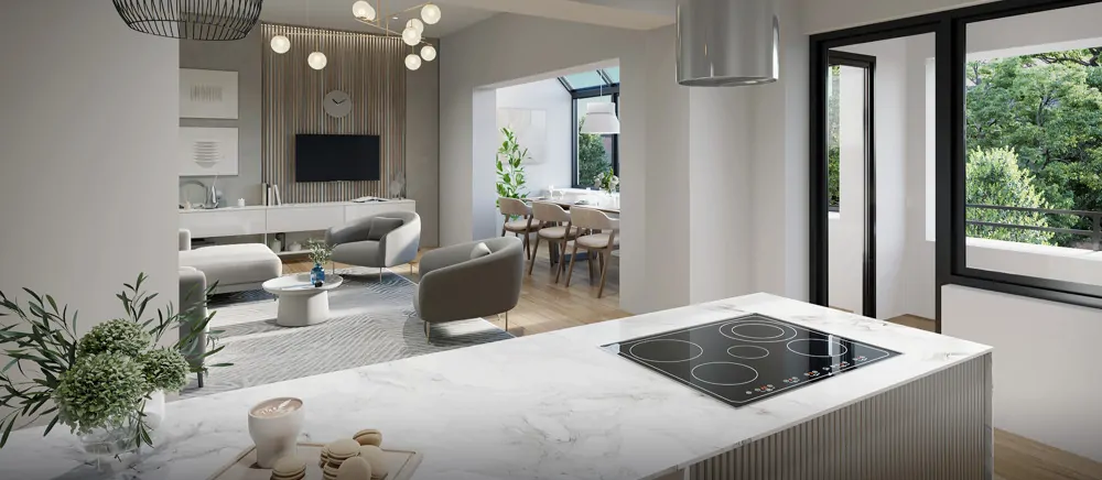 Wohn- Essbereich 1. OG