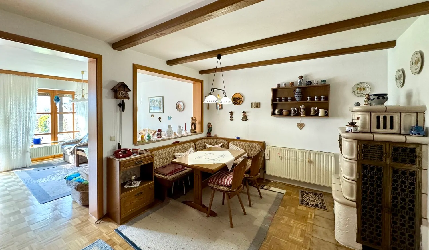 gemütliche Essbereich