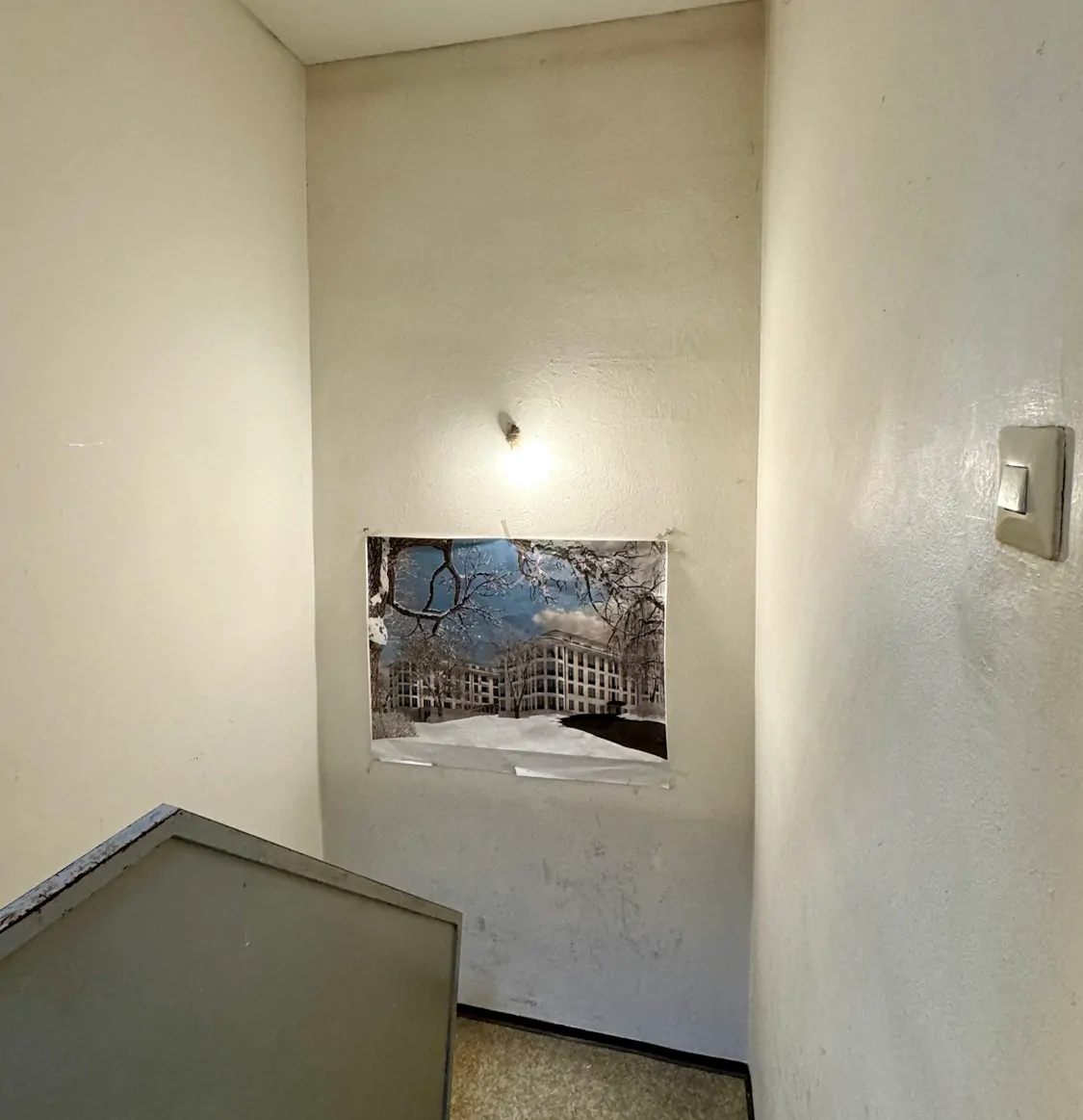 Treppenhaus zu dem Untergeschoss