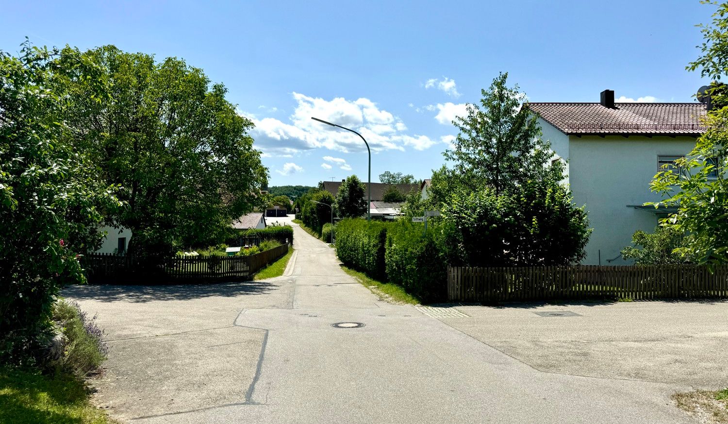 ruhige Wohnstraße