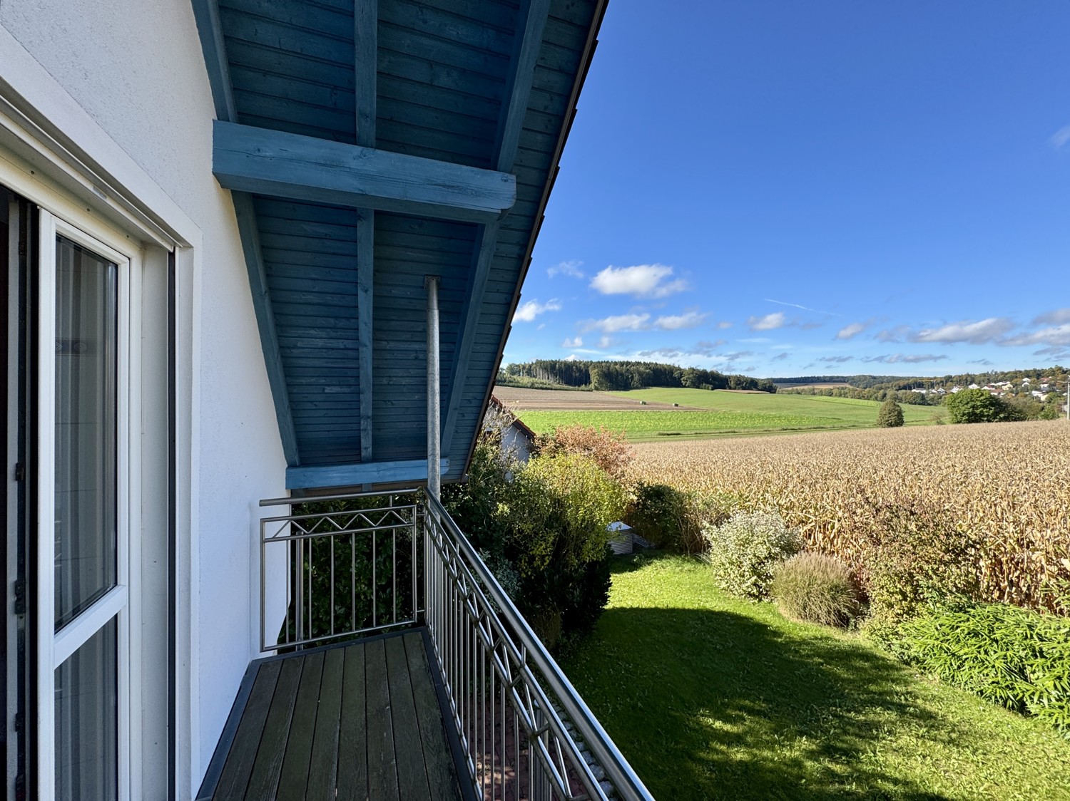 großer Balkon