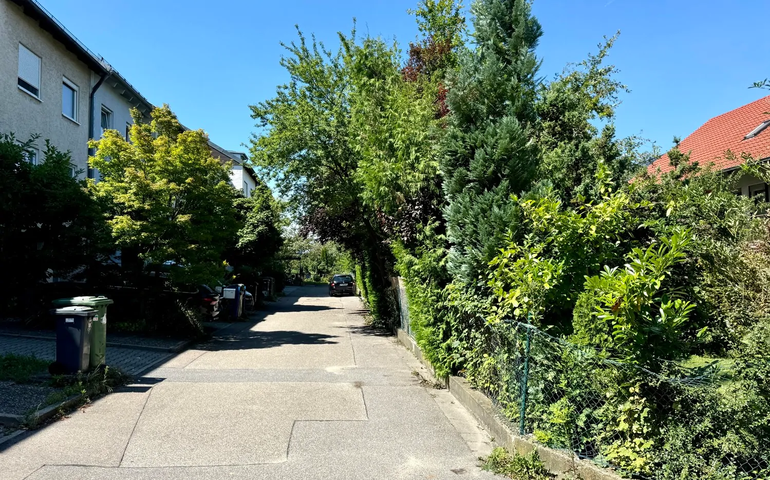 sehr ruhige Wohnstraße