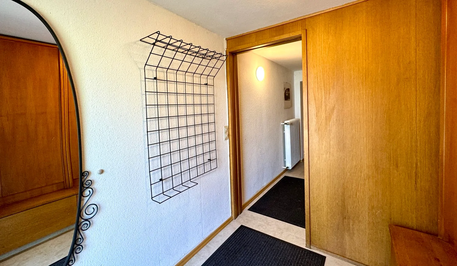 Garderobe mit Windfang