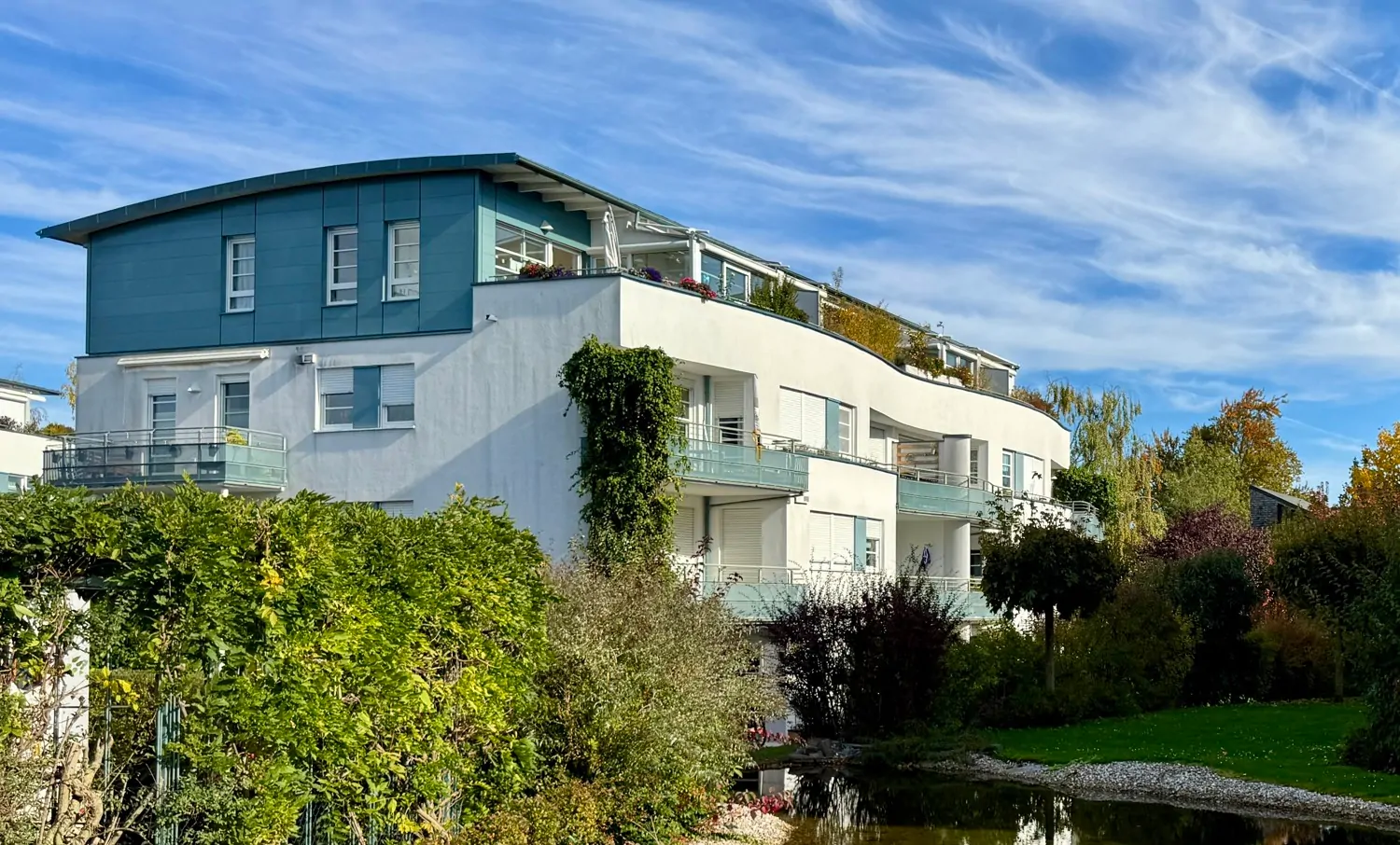 gepflegte Wohnanlage