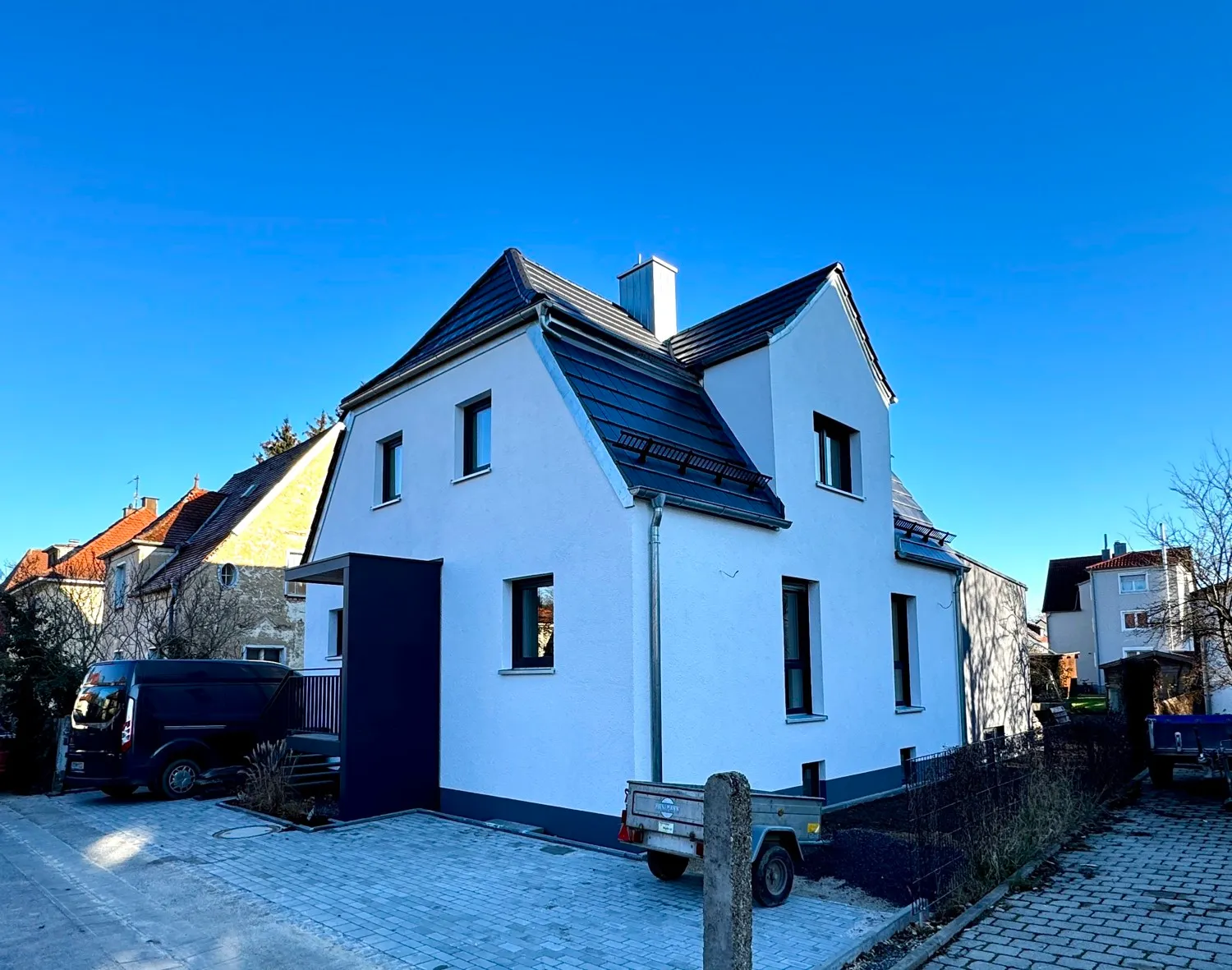 modernisiertes  Stadthaus