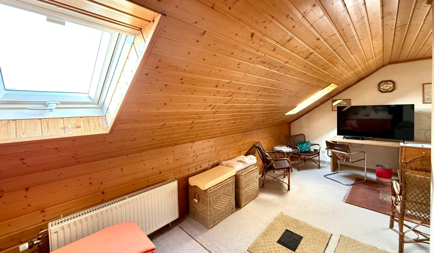 Wohnraum im Dachstudio