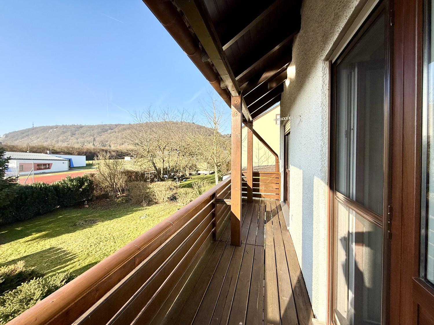 Balkon mit schöner Aussicht