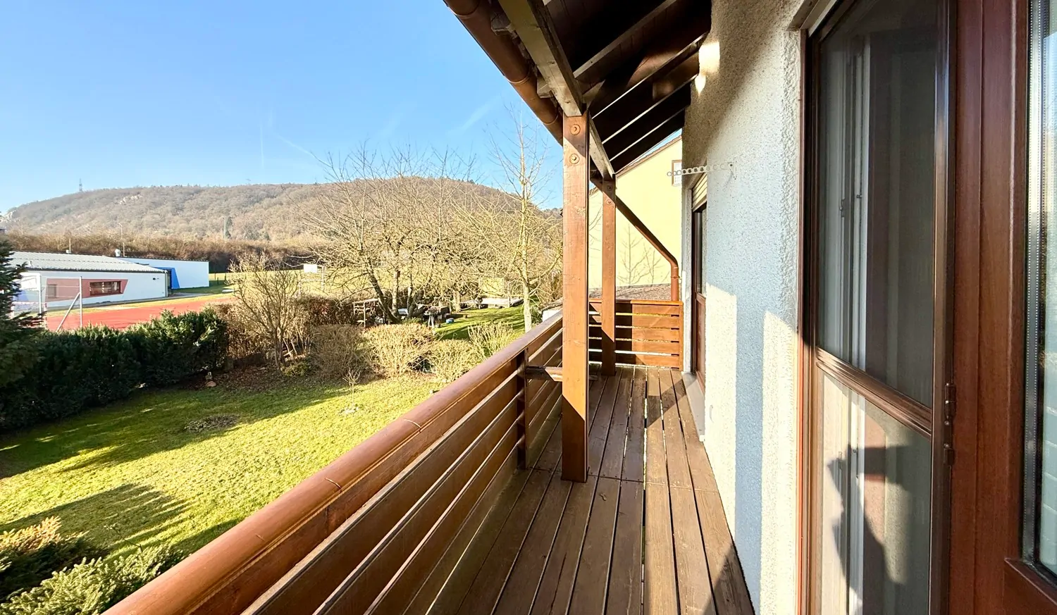 Balkon mit schöner Aussicht