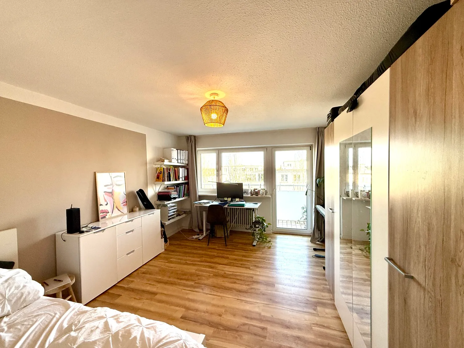 Wohn- oder Schlafzimmer