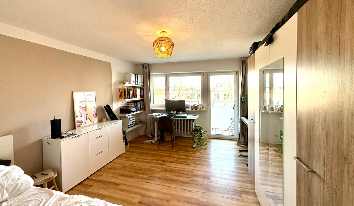 Wohn- oder Schlafzimmer