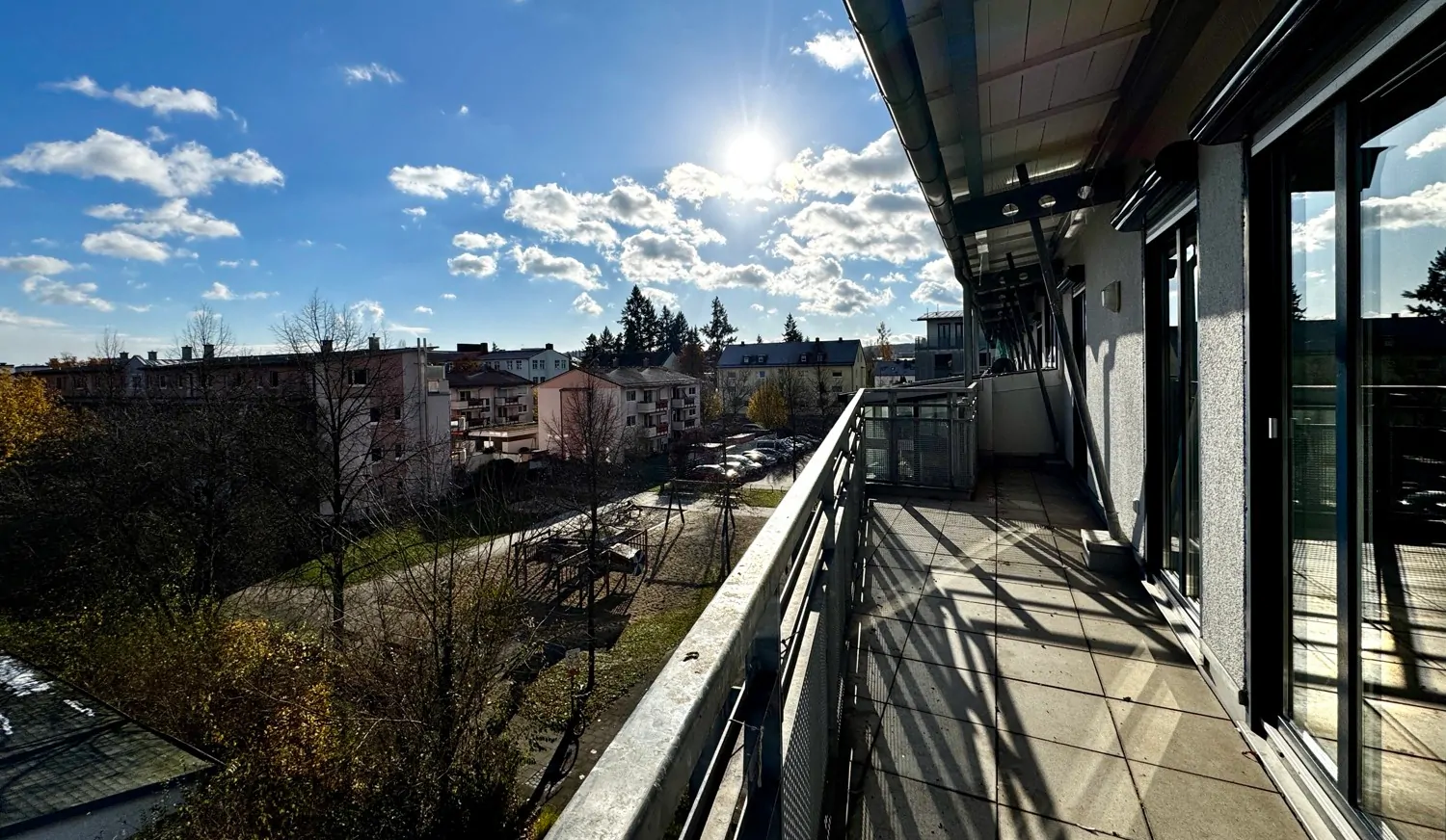 Dachterrasse 2 Ausrichtung  Osten