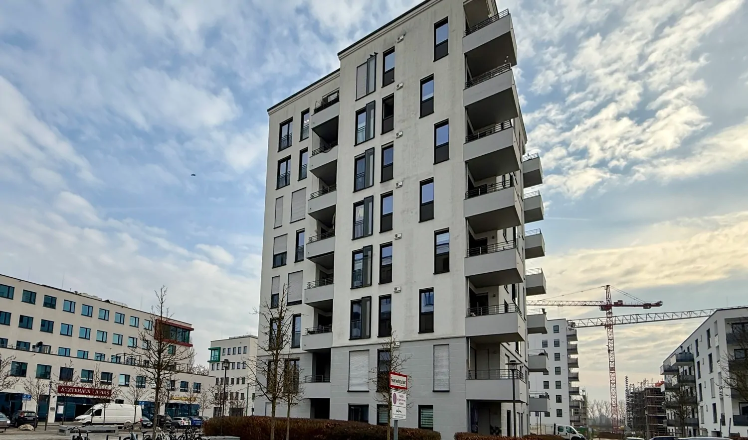 Skyscraper im Candis Viertel