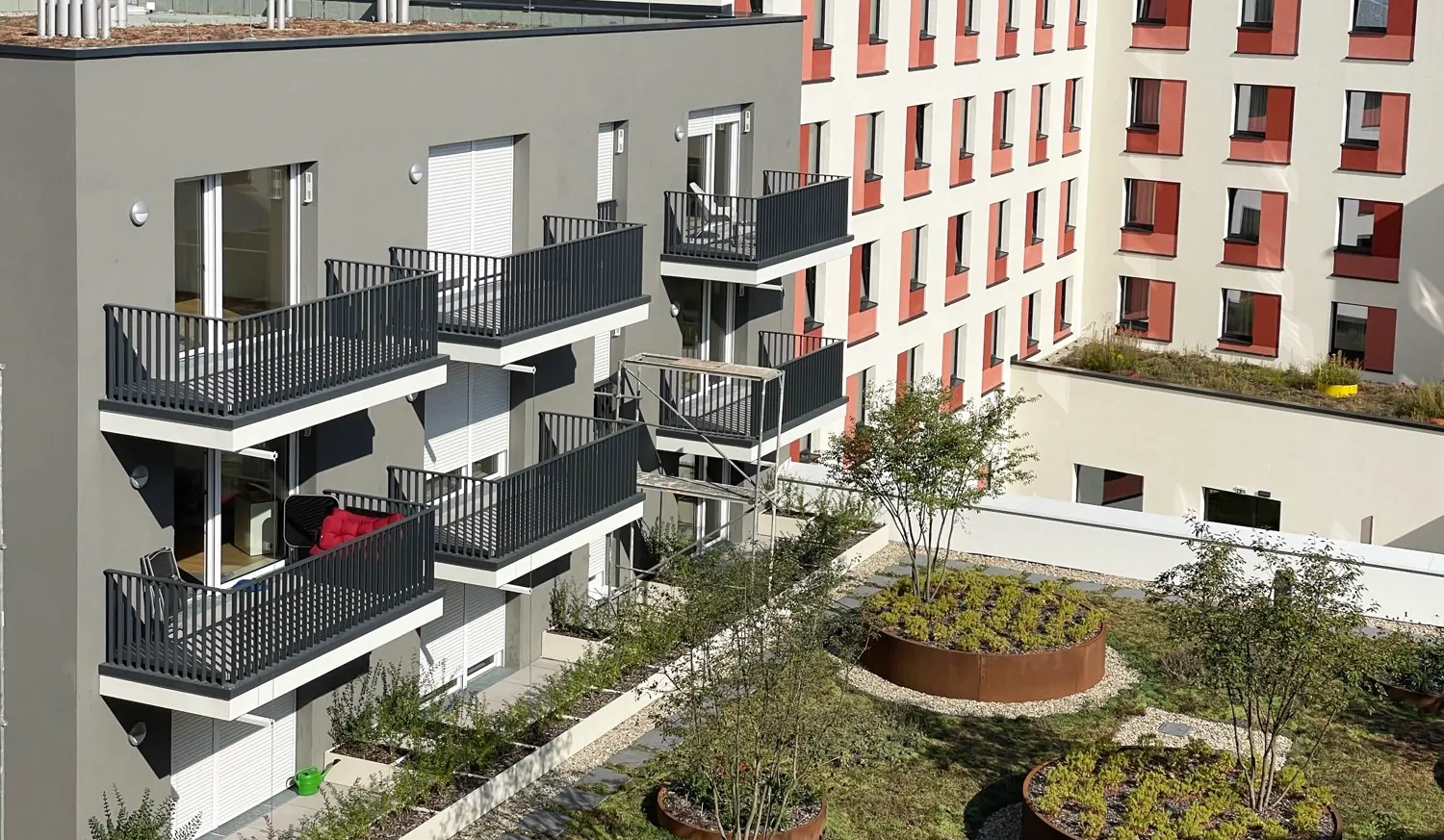 ruhiges Wohnen mit Gartenblick