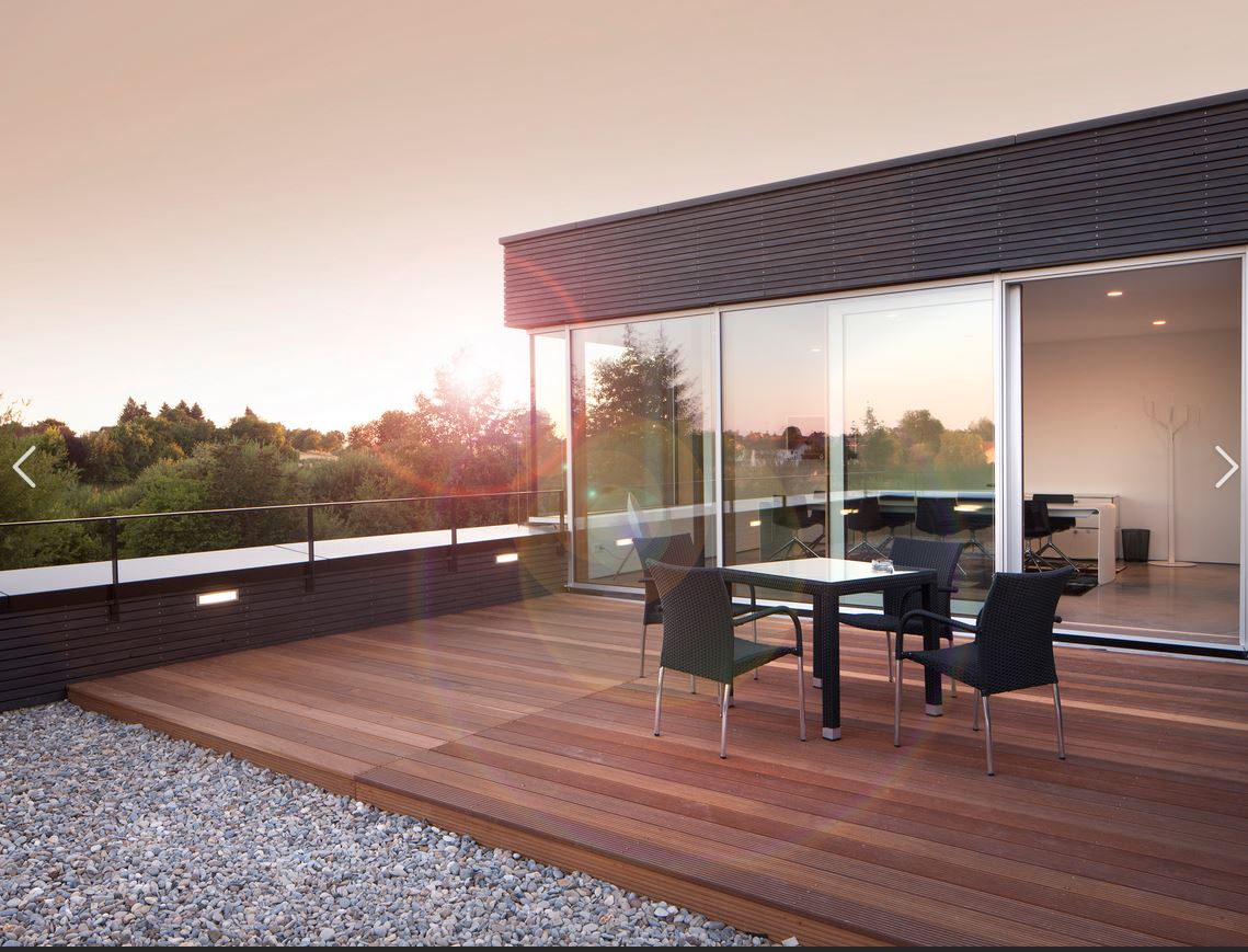 Dachterrasse - Wohnbeispiel