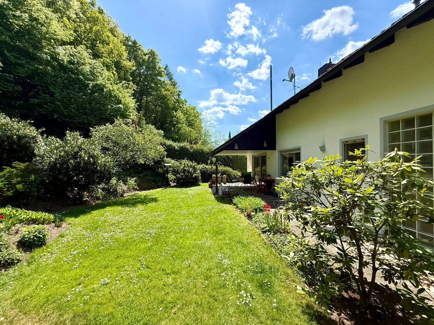 sehr gepflegter Garten