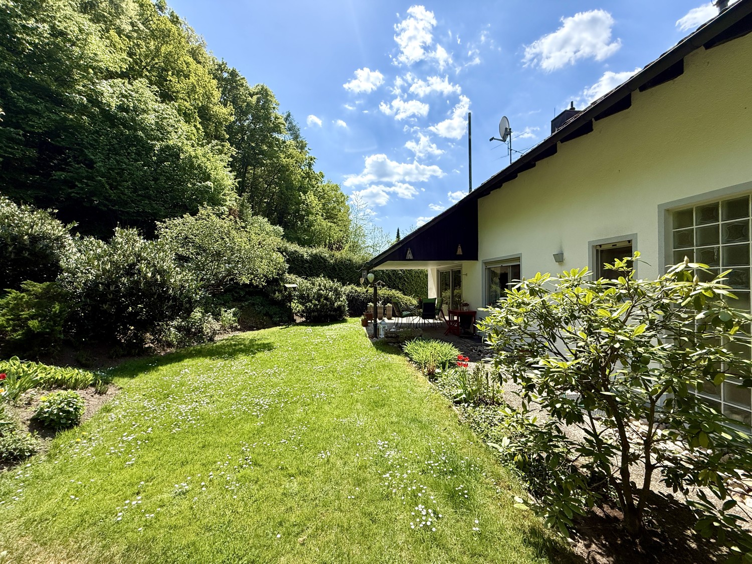 sehr gepflegter Garten