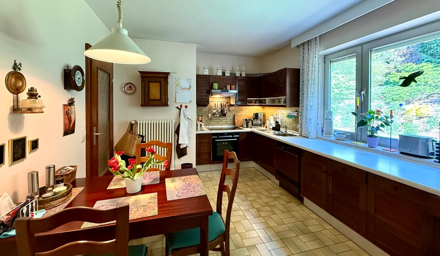 Essbereich in der Küche