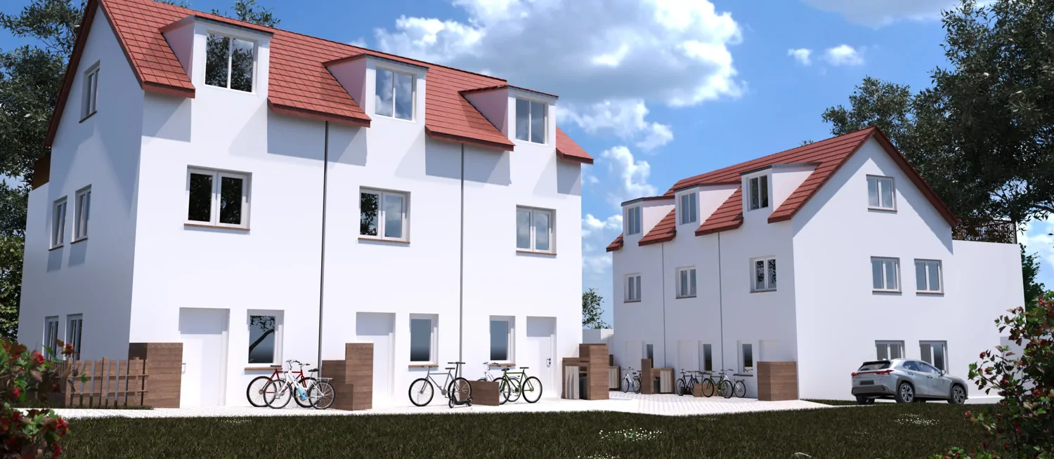 Neubau Reihenhäuser in Harting