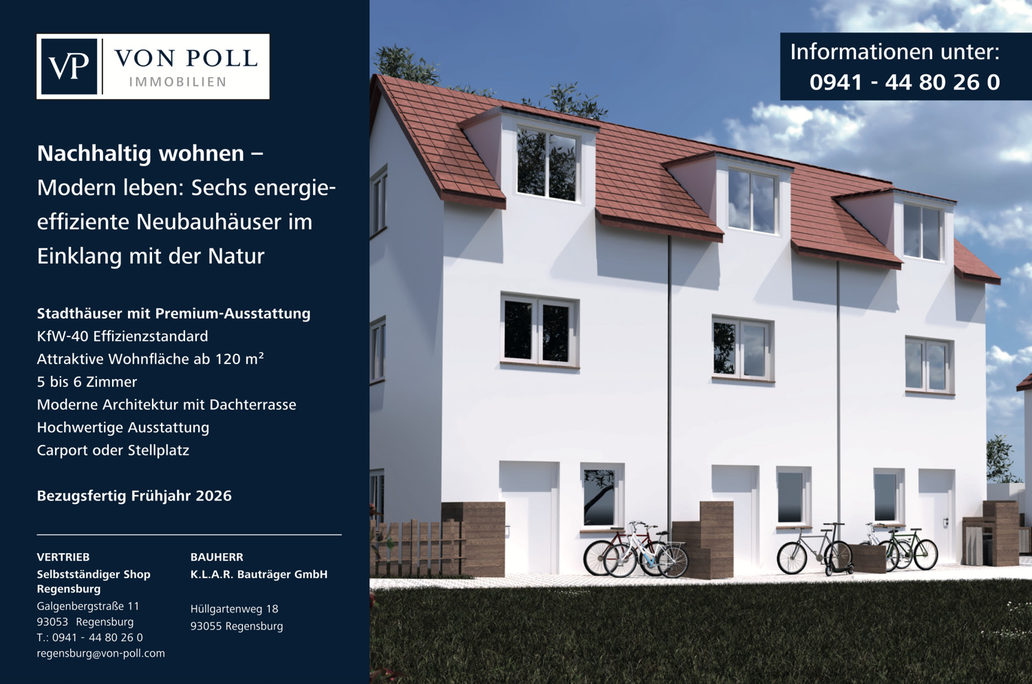 Neubau Reihenhäuser
