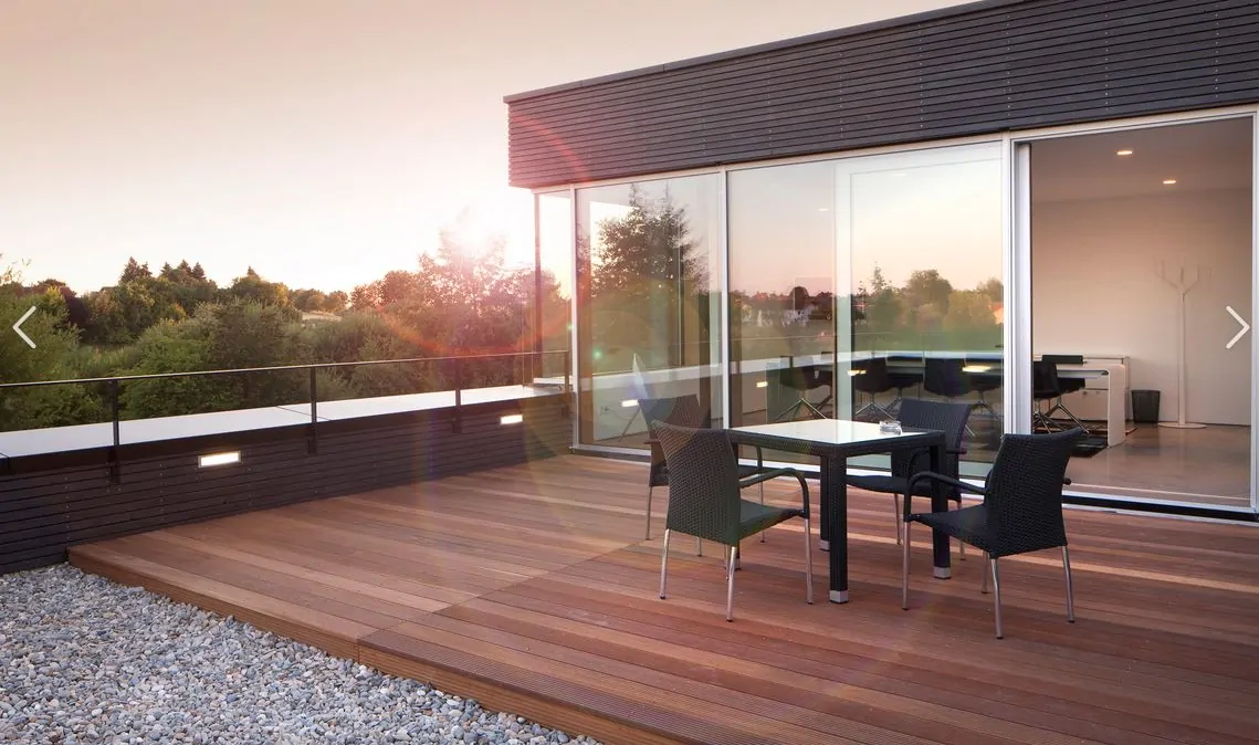 Dachterrasse - Wohnbeispiel