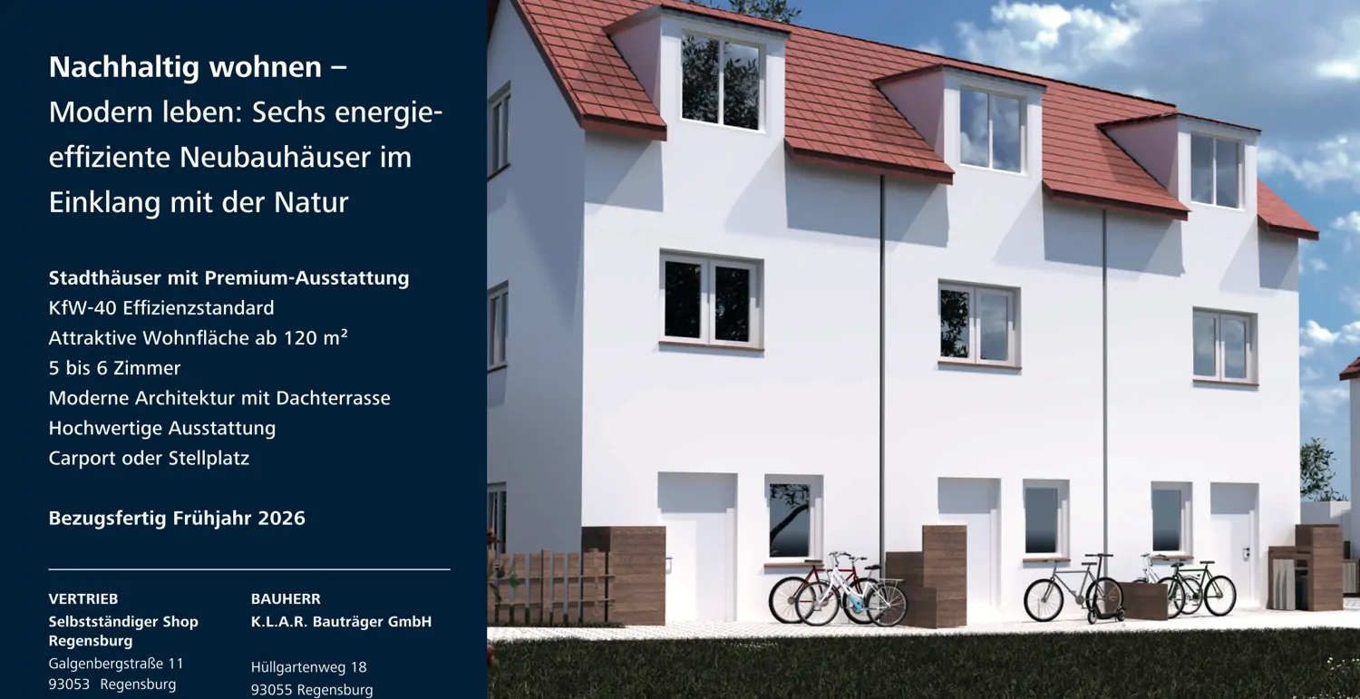 Neubau Reihenhäuser