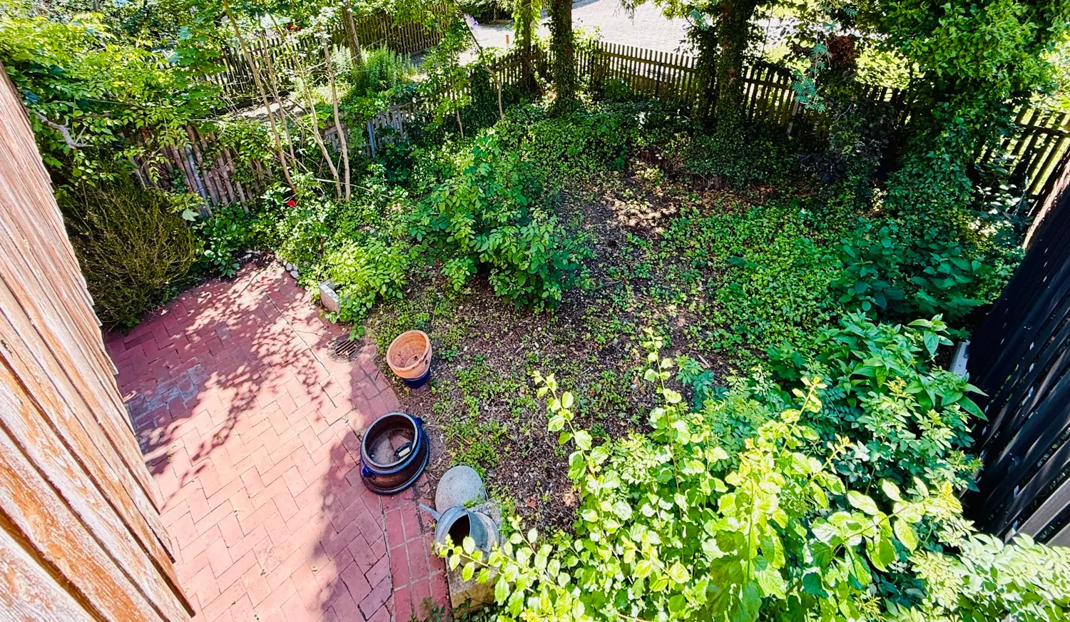 Ausblick in den Garten