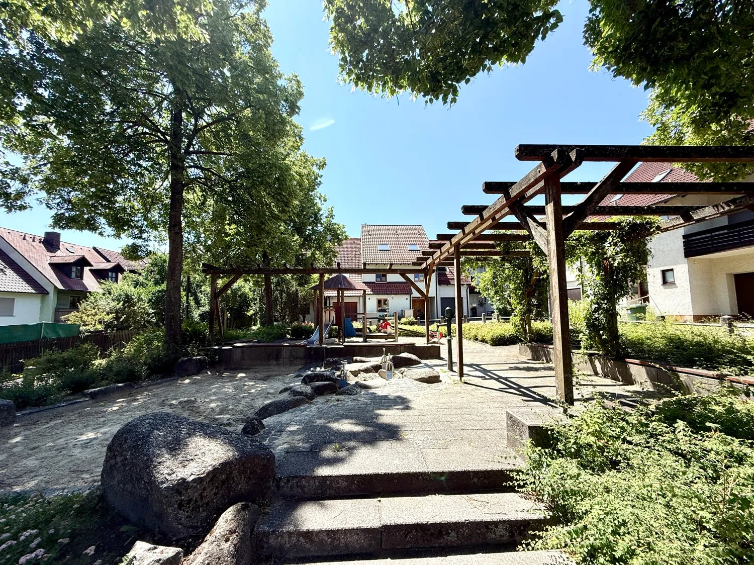 Spielplatz in direkter Nähe