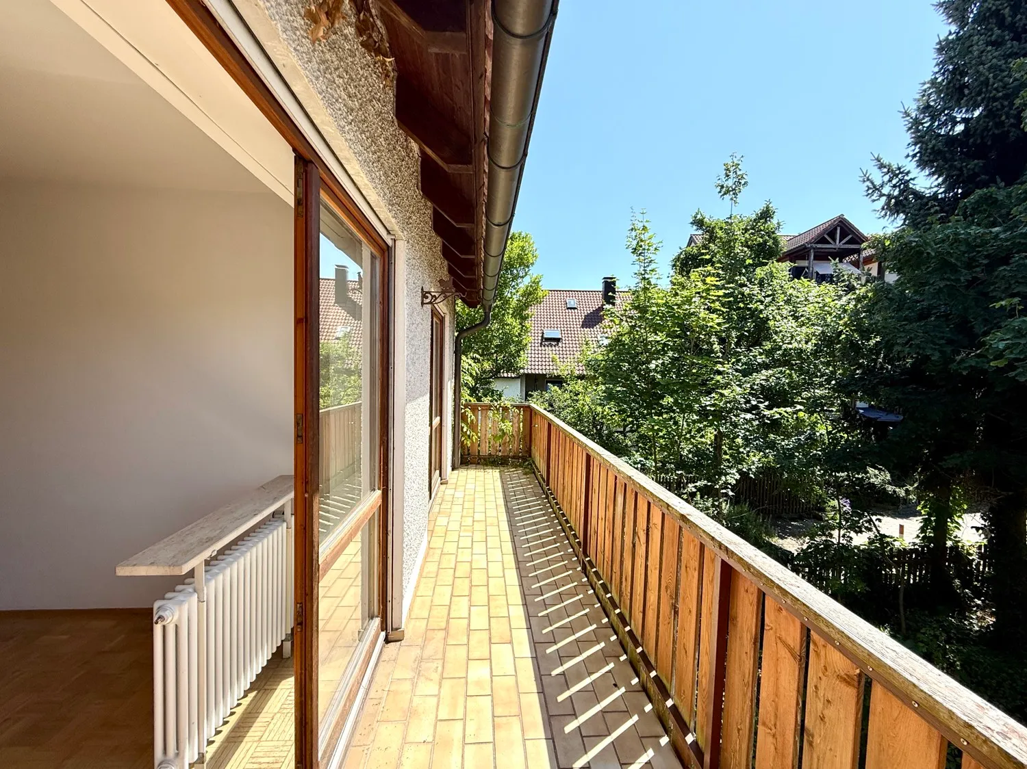 sonniger Südbalkon