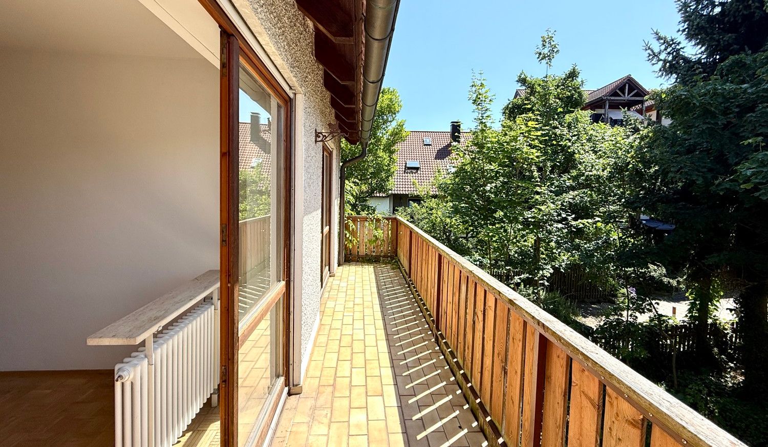 sonniger Südbalkon