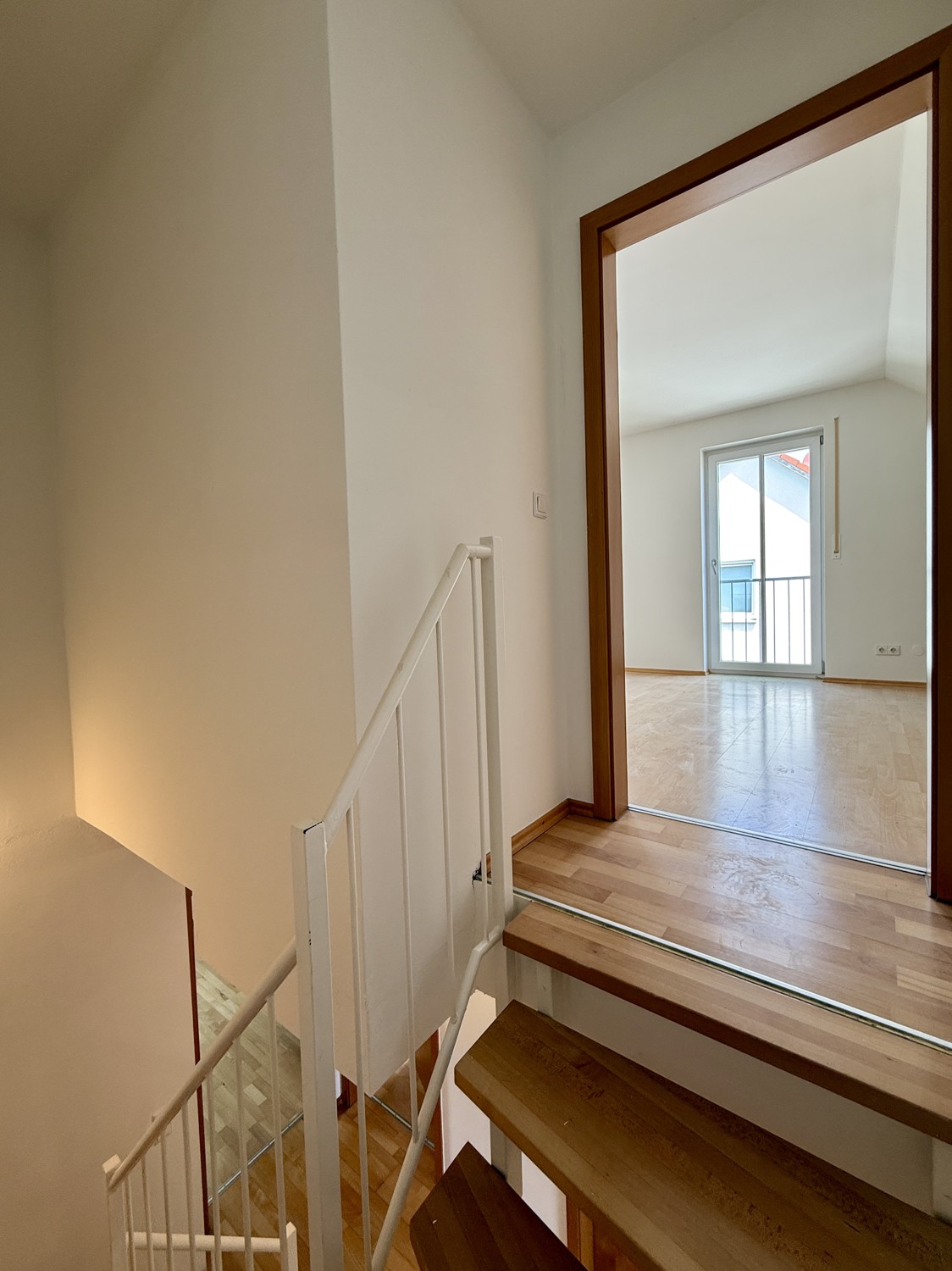 Treppe zu Dachstudio
