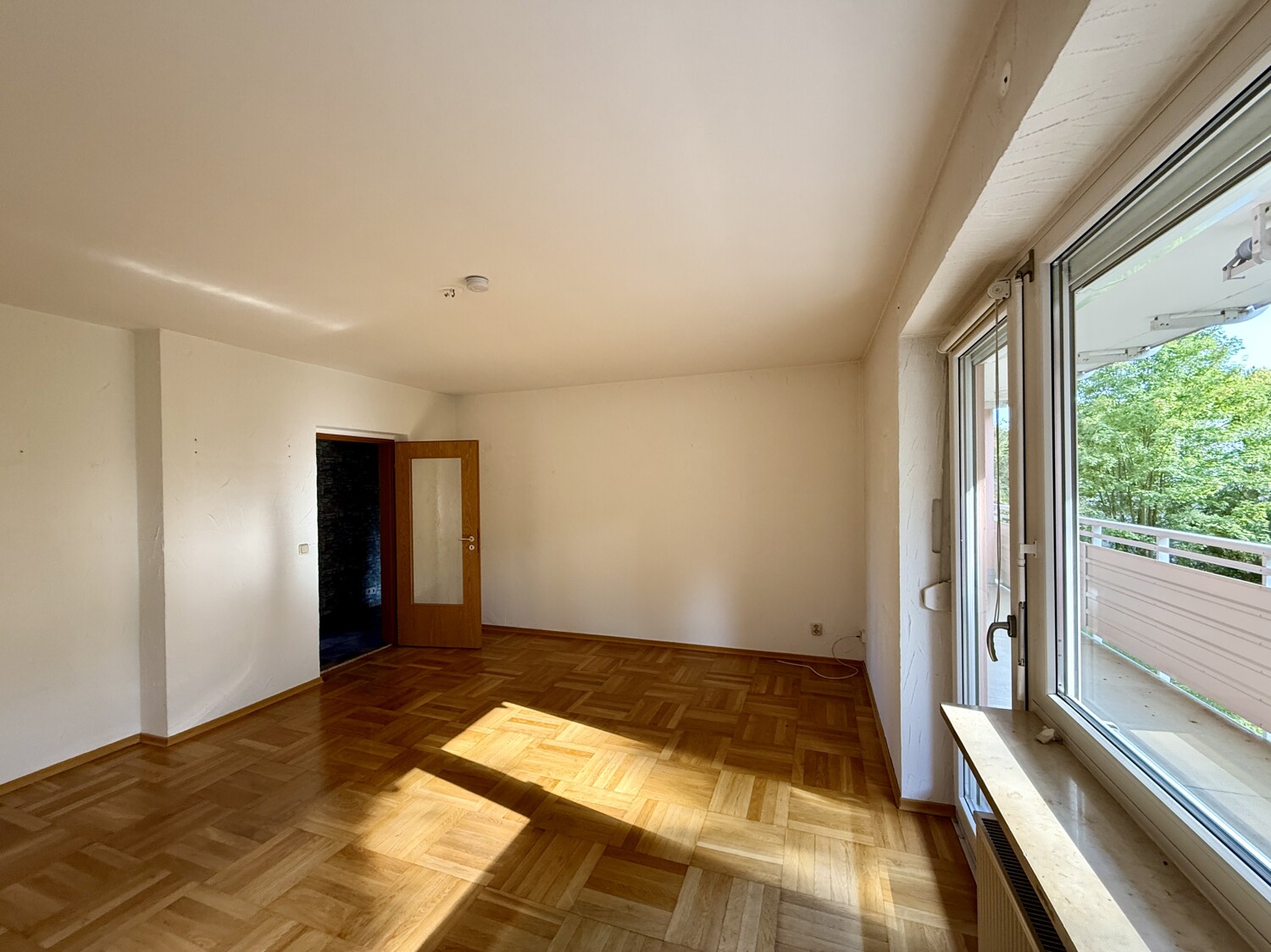 geräumiges Wohnzimmer