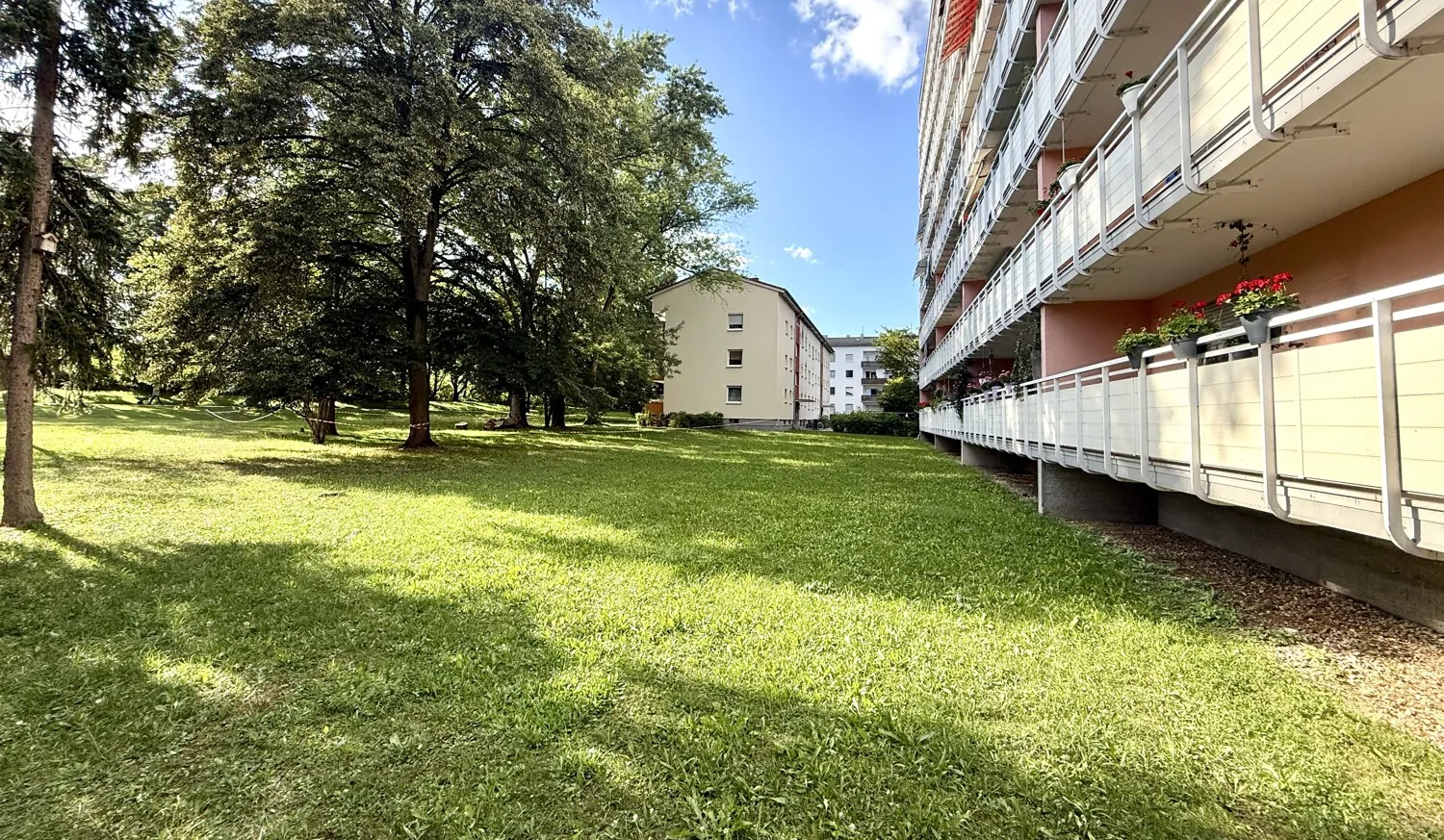 gepflegte Wohnanlage