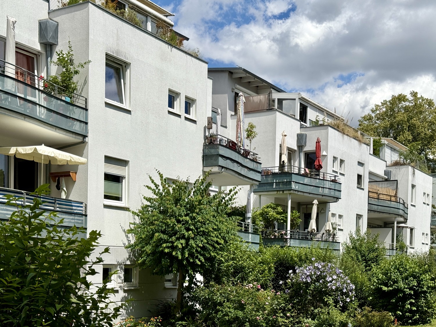 offener Dachterrassen-Balkon