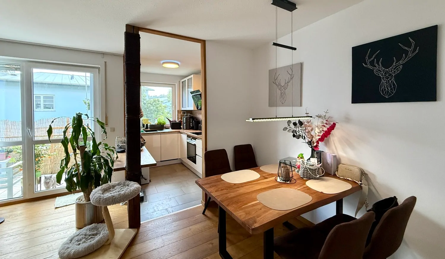 gemütlicher Essbereich