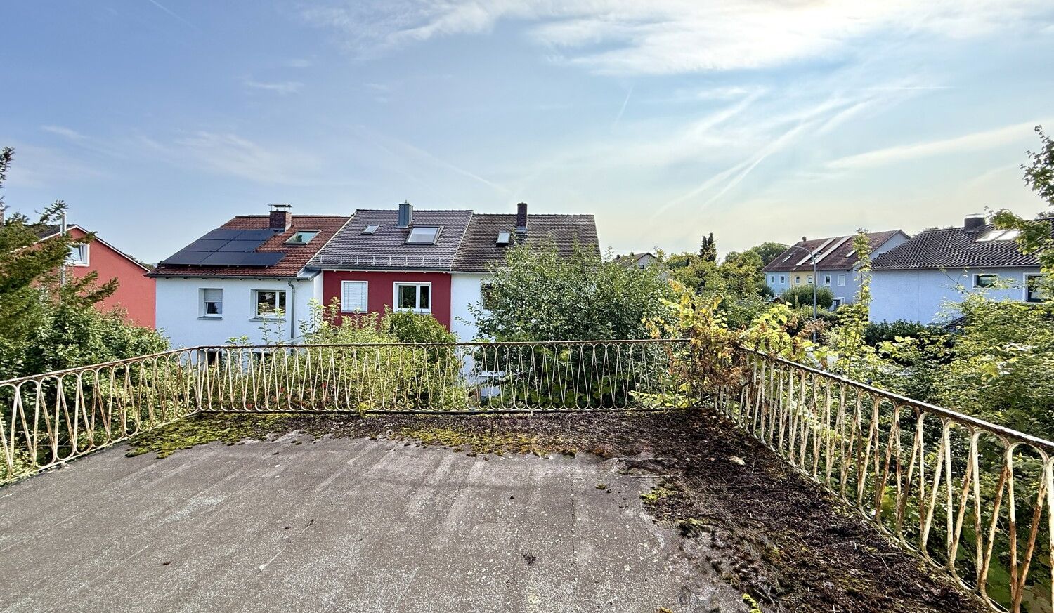 große Dachterrasse
