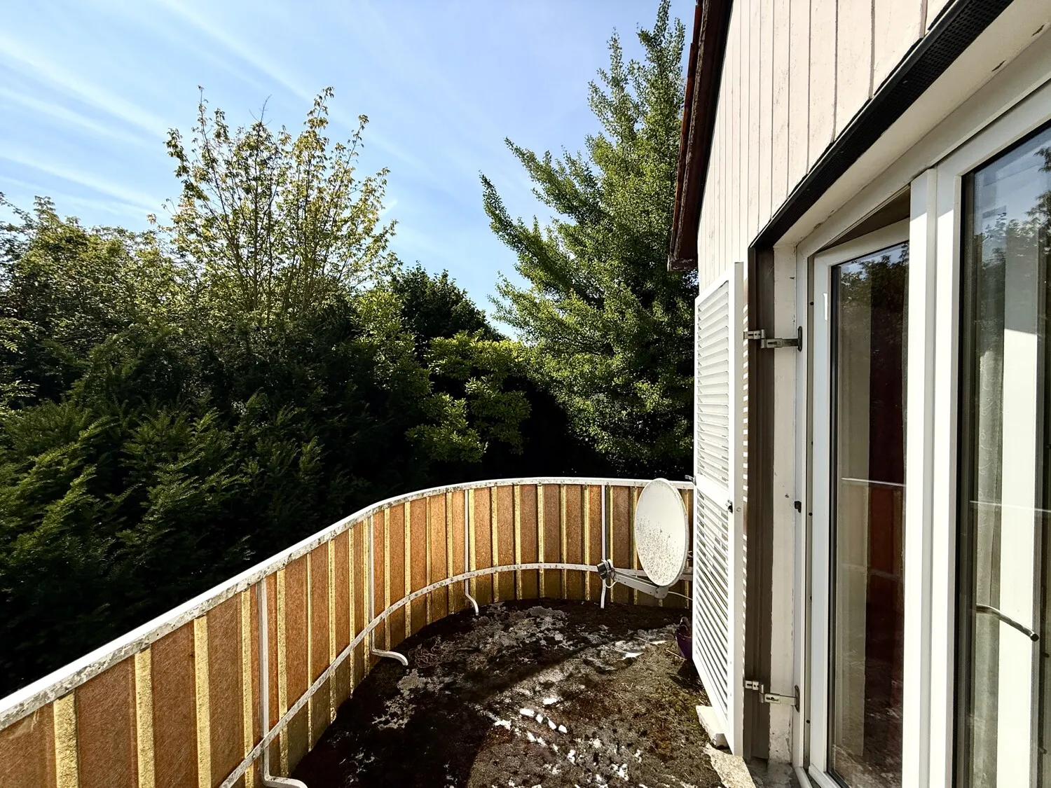 Balkon mit Ausrichtung Süden