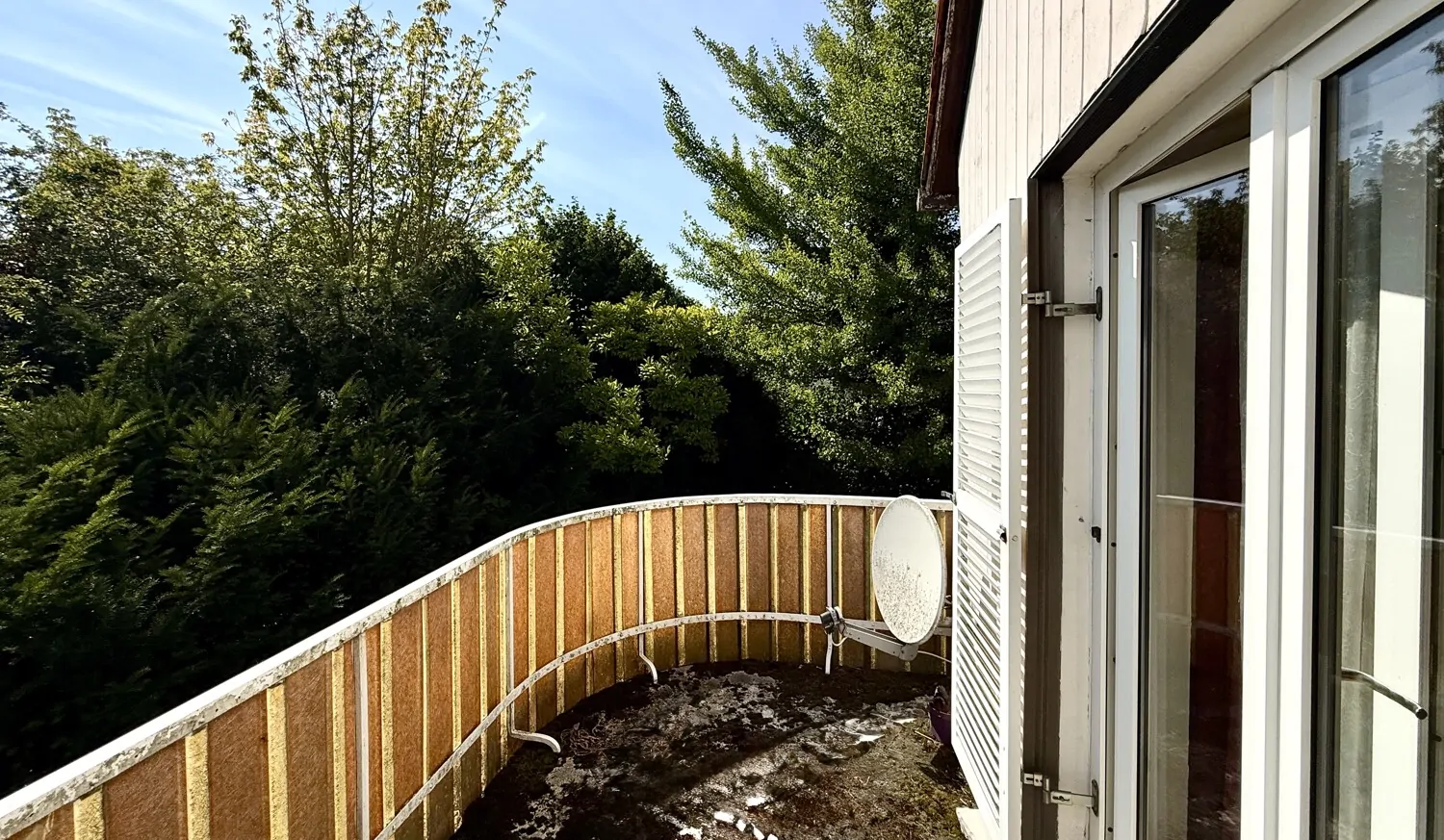 Balkon mit Ausrichtung Süden