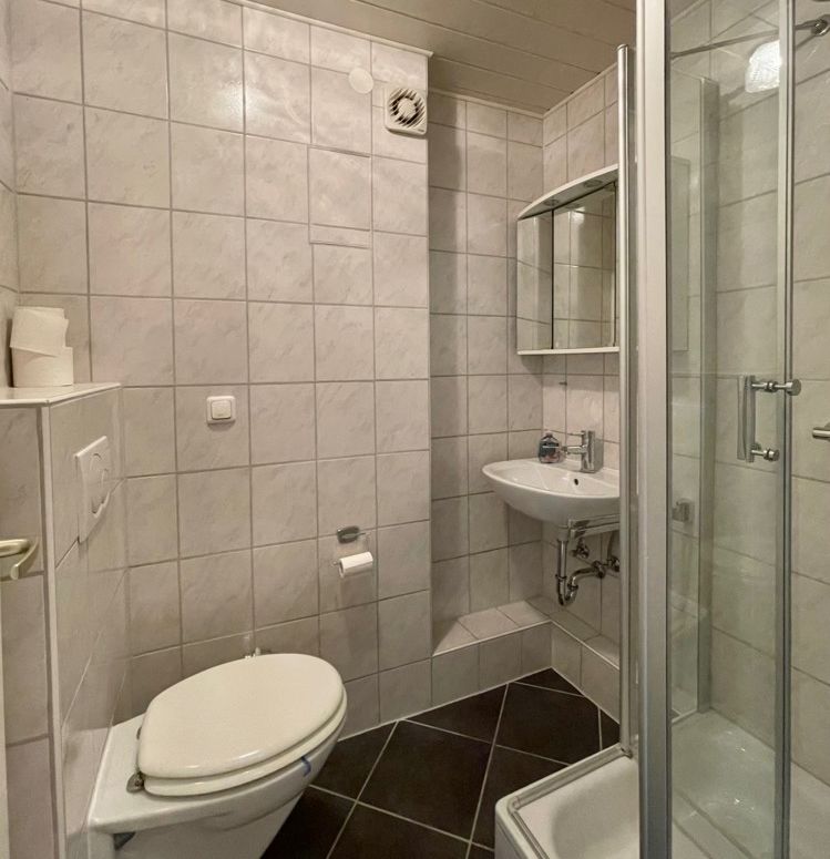 modernisiertes Badezimmer
