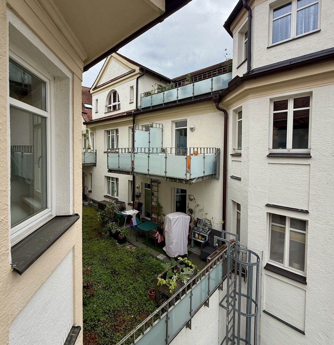 Aussicht in den Garten