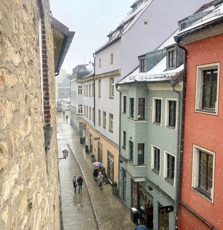 Aussicht auf die Gesandtenstraße