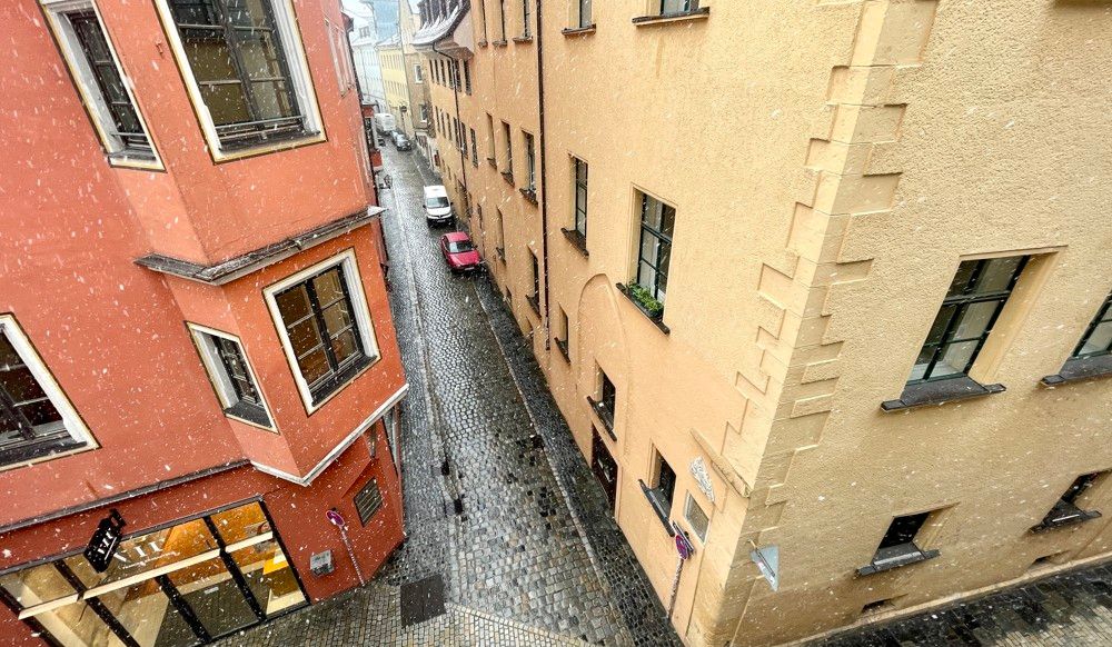 Aussicht auf die Gesandtenstraße