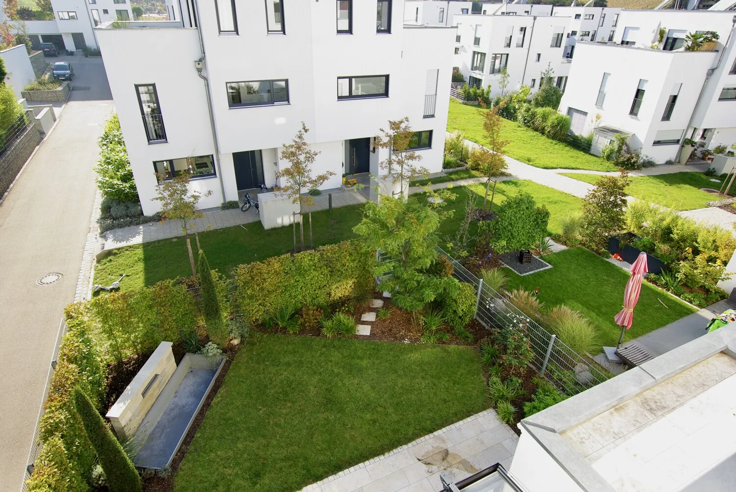 Aussicht in den Garten